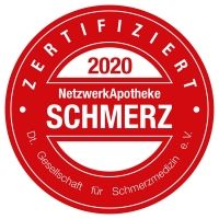 Siegel Netzwerk Apotheke schmerzzertifiziert