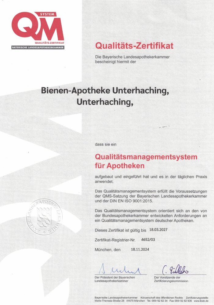 Qualitätsmanagement